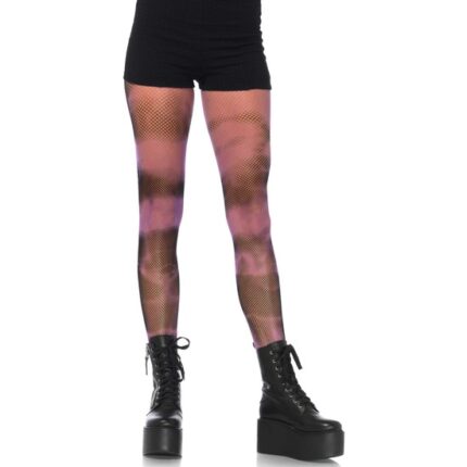 LEG AVENUE PANTIES DE RED EFECTO DEGRADADO LILA - 001