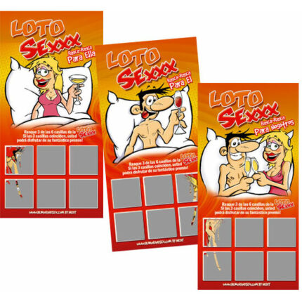 PACK 12 LOTO SEX RASCA-RASCA (HETERO) - 001