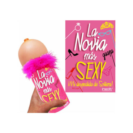 BIBERÓN 28CM LA NOVIA MÁS SEXY (PECHO) - 001