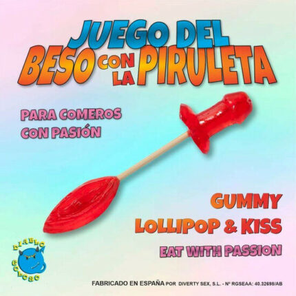 JUEGO CHUPA-CHUPS DOBLE PITO Y LABIOS GOMINOLA - 001