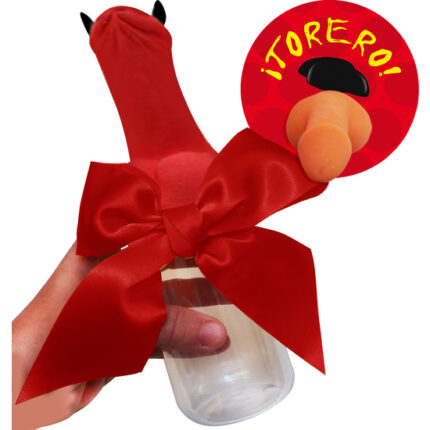 KIT ESCARAPELA BIBERÓN LAZO TETINA PENE CUERNOS TOREROOO - 001