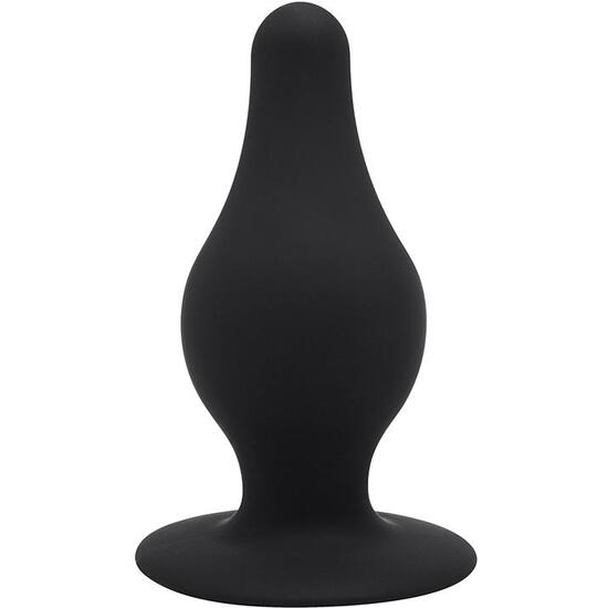 CHEEKY LOVE DUAL DENSITY PLEASURE PLUG S BLACK - 001 CHEEKY LOVE DUAL DENSITY PLEASURE PLUG S BLACK - 001