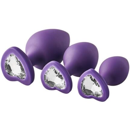 FLIRTS ANAL TRAINING KIT GEM STONE PURPLE - 001