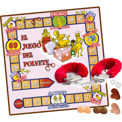 JUEGO POLVETE ESPOSAS POLIAMOR 4 JUGADORES - 001