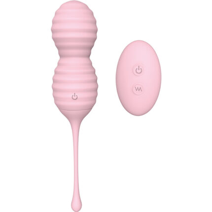 PLEASURE BALLS AND EGGS BEEHIVE PINK - 001