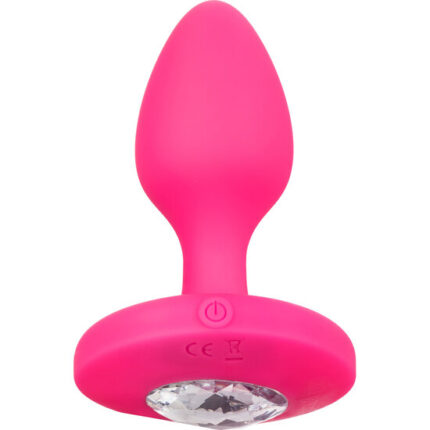 PLUG VIBRADOR MEDIANO - ROSA - 001