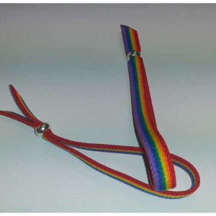 PULSERA LUJO CHICA GOMA CON BOLITA ORGULLO - 001