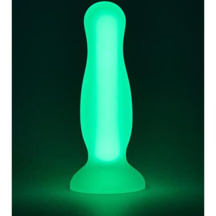RADIANT SOFT - PLUG BRILLANTE DE SILICONA VERDE - 001