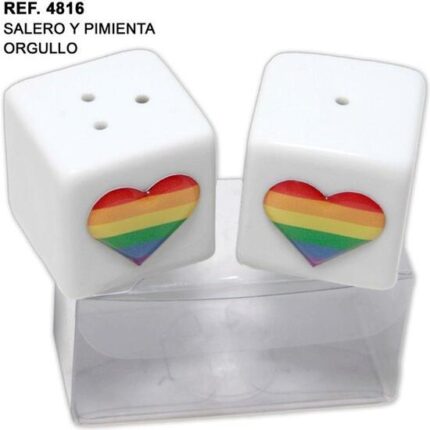 SALERO Y PIMIENTA CERAMICA CON COZARON LGBT - 001