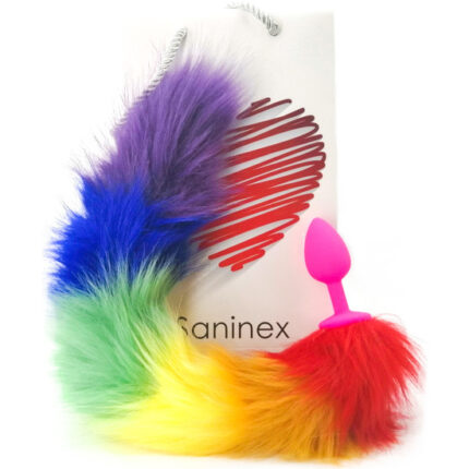 SANINEX SENSATION - PLUG COLA ARCOIRIS UNISEX - 001