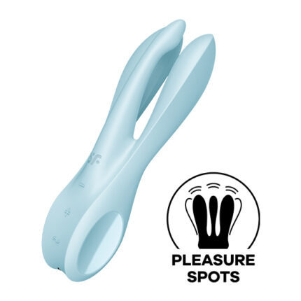 SATISFYER THREESOME 1 - AZUL - 001