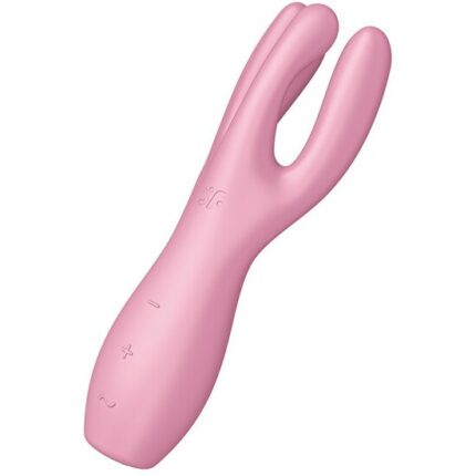 SATISFYER THREESOME 3 LAY-ON VIBRADOR - ROSA - 001