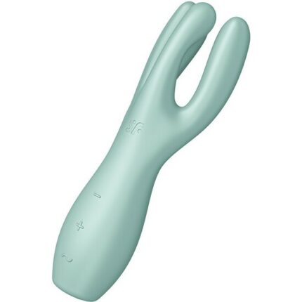 SATISFYER THREESOME 3 LAY-ON VIBRADOR - VERDE - 001