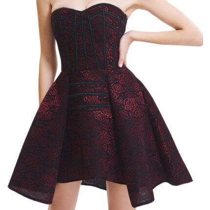 CORSET CON FALDA TEENAGER MORADO - 001