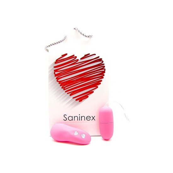 SANINEX VIBRATOR EGG WIRELES ROSA - 001 SANINEX VIBRATOR EGG WIRELES ROSA - 001