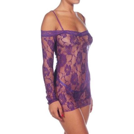 VESTIDO ALTEA MORADO - 001