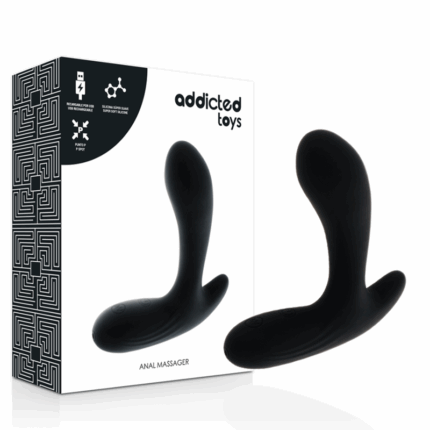 ADDICTED TOYS - ANAL MASSAGER BLACK VIBRATION - sexbliss - Foto 1