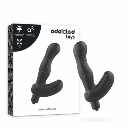 ADDICTED TOYS - ESTIMULADOR ANAL PROSTATA SILICONA P-SPOT VIBE - sexbliss - Foto 1