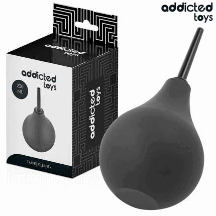 ADDICTED TOYS - LIMPIADOR ANAL DE VIAJE TALLA L 220 ML - sexbliss - Foto 1