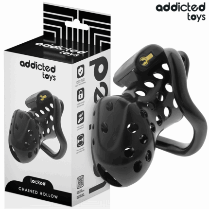 ADDICTED TOYS LOCKED - CHAINED HOLLOW JAULA PARA PENE 10