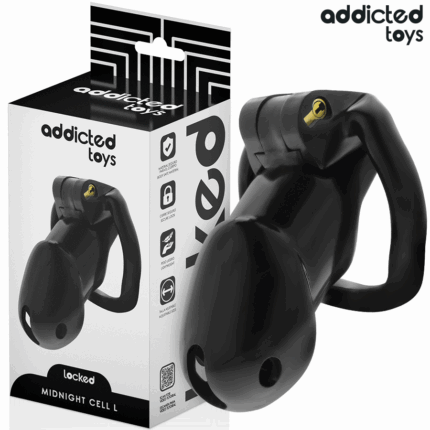 ADDICTED TOYS LOCKED - MINDNIGHT CELL JAULA PARA PENE TALLA L - sexbliss - Foto 1