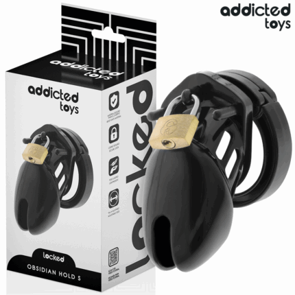ADDICTED TOYS LOCKED - OBSIDIAN HOLD JAULA PARA PENE TALLA S - sexbliss - Foto 1