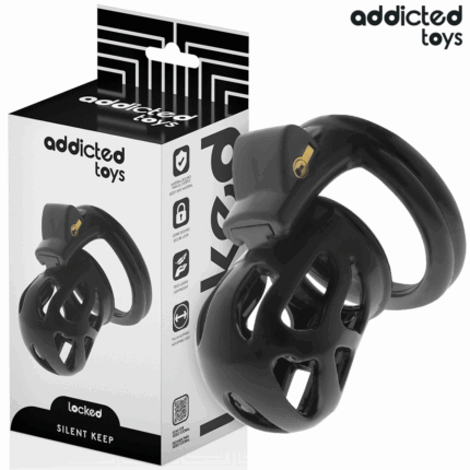 ADDICTED TOYS LOCKED - SILENT KEEP JAULA PARA PENE 7
