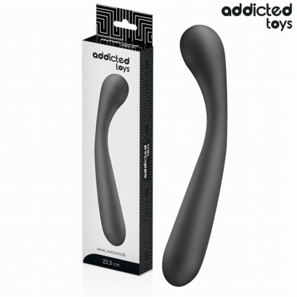 ADDICTED TOYS - MASAJEADOR ANAL DOBLE SILICONA 22