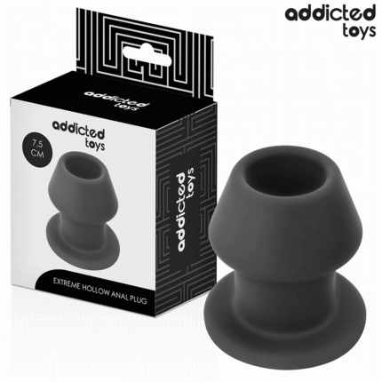 ADDICTED TOYS - PLUG ANAL HUECO EXTREM SILICONA TALLA S 7