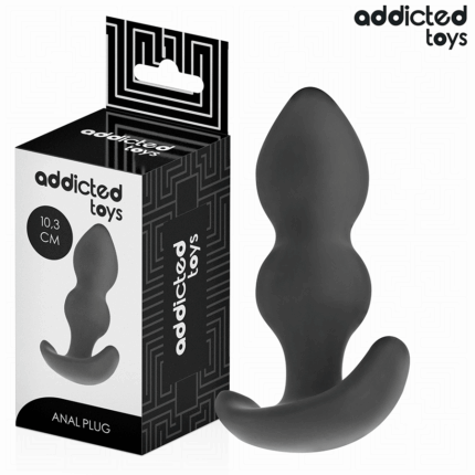 ADDICTED TOYS - PLUG ANAL SILICONA TALLA S 10