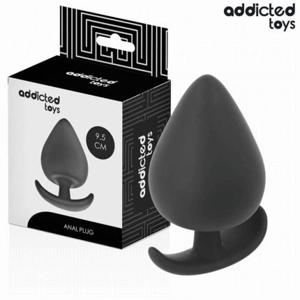 ADDICTED TOYS - PLUG ANAL SILICONA TALLA XL 9.5 CM - sexbliss - Foto 1