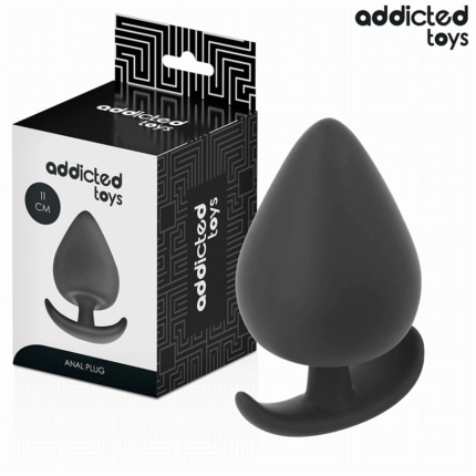 ADDICTED TOYS - PLUG ANAL SILICONA TALLA XXL 11 CM - sexbliss - Foto 1