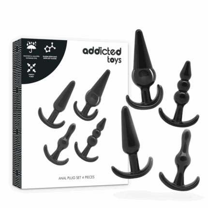 ADDICTED TOYS - SET 4 PLUGS ANALES - sexbliss - Foto 1