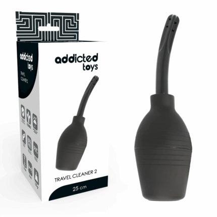 ADDICTED TOYS - SQUEEZE PERA LIMPIEZA ANAL NEGRO - sexbliss - Foto 1