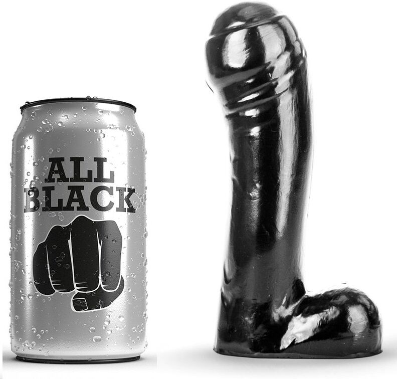 ALL BLACK - DILDO NEGRO 15 CM - Foto 1 ALL BLACK - DILDO NEGRO 15 CM - sexbliss - Foto 1