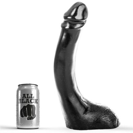 ALL BLACK - DILDO NEGRO 29 CM FISTING - sexbliss - Foto 1