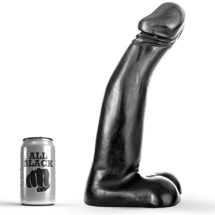 ALL BLACK - DILDO REALISTA NEGRO FISTING 29 CM - sexbliss - Foto 1