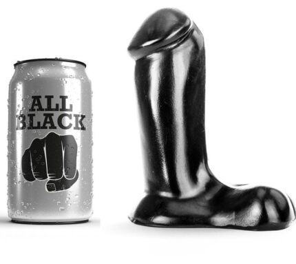 ALL BLACK - DILDO REALÍSTICO 14 CM - sexbliss - Foto 1