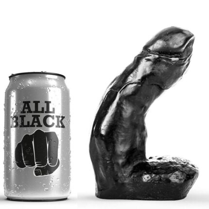 ALL BLACK - DILDO REALÍSTICO 15 CM - sexbliss - Foto 1