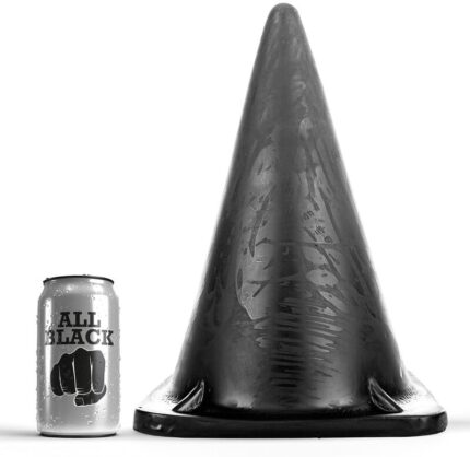 ALL BLACK - PLUG TRIANGULAR 30 CM - sexbliss - Foto 1