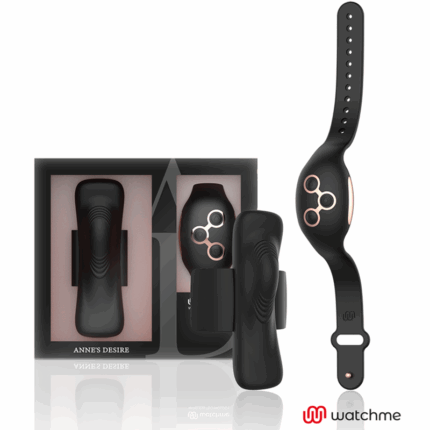 ANNE'S DESIRE - PANTY PLEASURE TECNOLOGÍA WATCHME NEGRO/GOLD - sexbliss - Foto 1