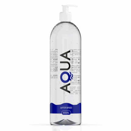 AQUA QUALITY - LUBRICANTE BASE DE AGUA 1000 ML - sexbliss - Foto 1