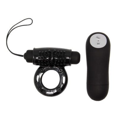 BAILE - ANILLO CONTROL REMOTO NEGRO 20V - sexbliss - Foto 1