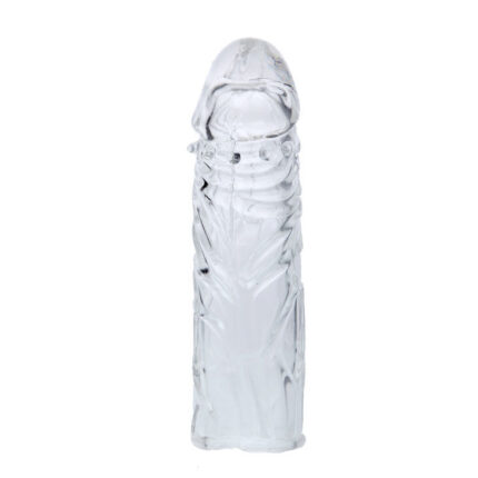 BAILE - FUNDA LILA PARA EL PENE EN SILICONA ADAPTABLE 13 CM - sexbliss - Foto 1