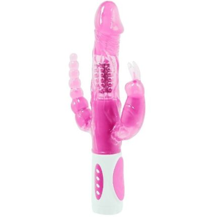 BAILE - PRETTY BUNNY TRIPLE VIBRADOR ROTADOR - sexbliss - Foto 1