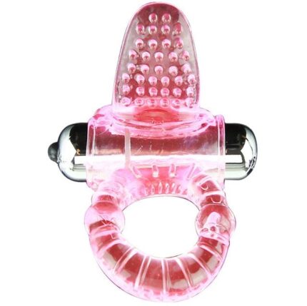 BAILE - SWEET ABS 10 RITMOS RING ANILLO PENE VIBRADOR ROSA - sexbliss - Foto 1