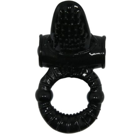 BAILE - SWEET RING ANILLO VIBRADOR CON RABBIT TEXTURADO - sexbliss - Foto 1