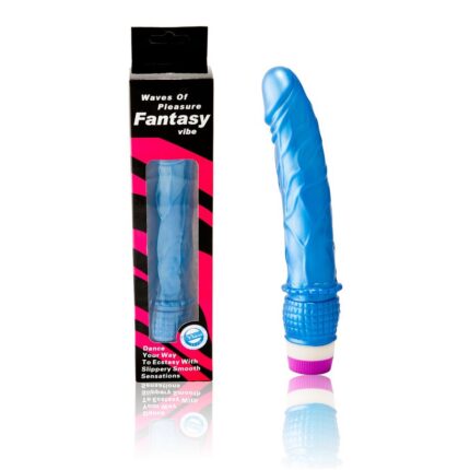 BAILE - WAVES OF PLEASURE VIBRADOR 23 CM AZUL - sexbliss - Foto 1