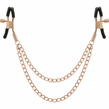 BEGME - BLACK EDITION PINZAS PEZONES CON CADENA - sexbliss - Foto 1