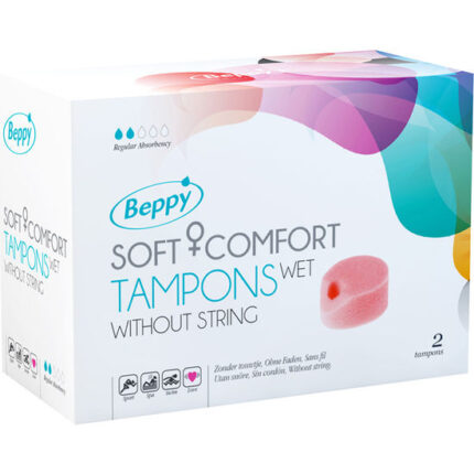 BEPPY - TAMPONES LUBRICADOS 2 UDS - sexbliss - Foto 1